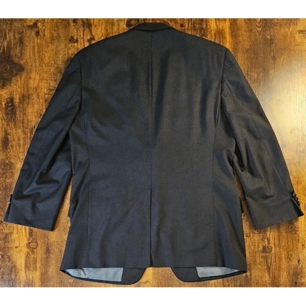 Samuelsohn Tux Jacket Mens 42R‎ SB Savoy Wool Sports Coat Blazer
